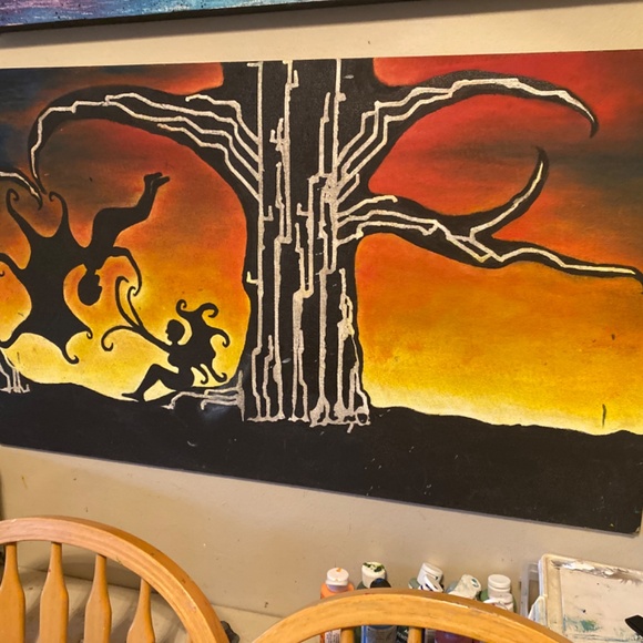 Original Kasey D Painting - Picture 2 of 2